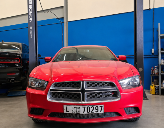 dodge red